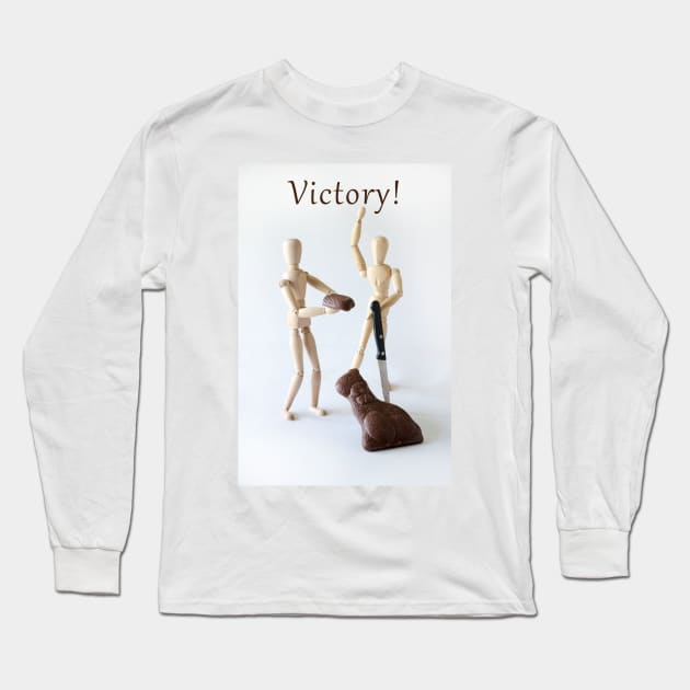 To the victor goes the bunny ears Long Sleeve T-Shirt by iyd39